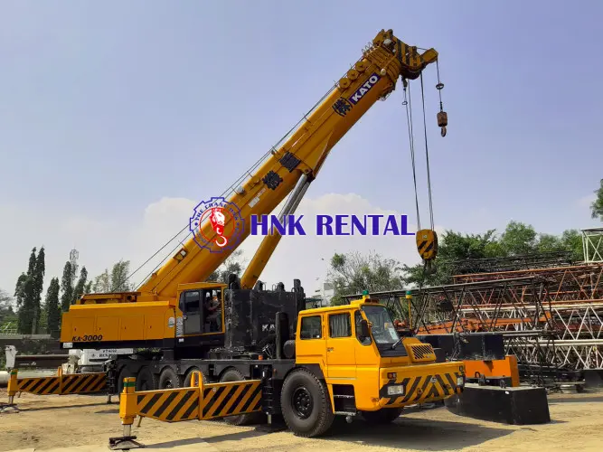 Sewa Telescopic Truck Crane  bandara nusa wiru cilacap